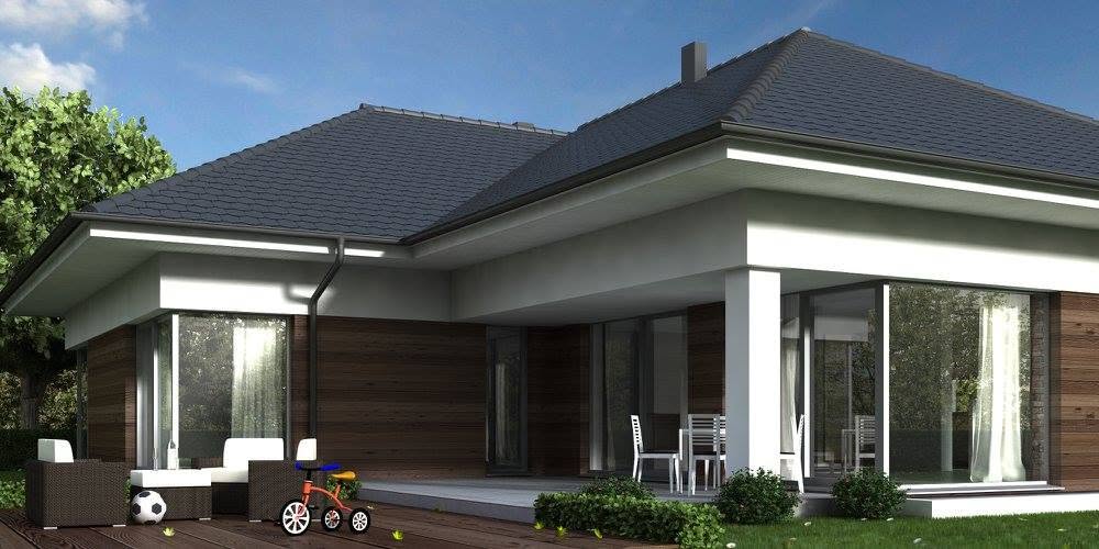 Dom parterowy z patio - zdjęcie 5